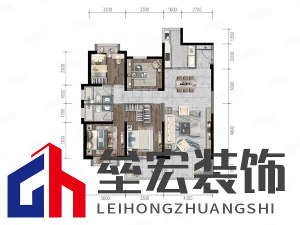 142㎡現(xiàn)代簡約丨 黑白格調(diào)下的溫柔空間！